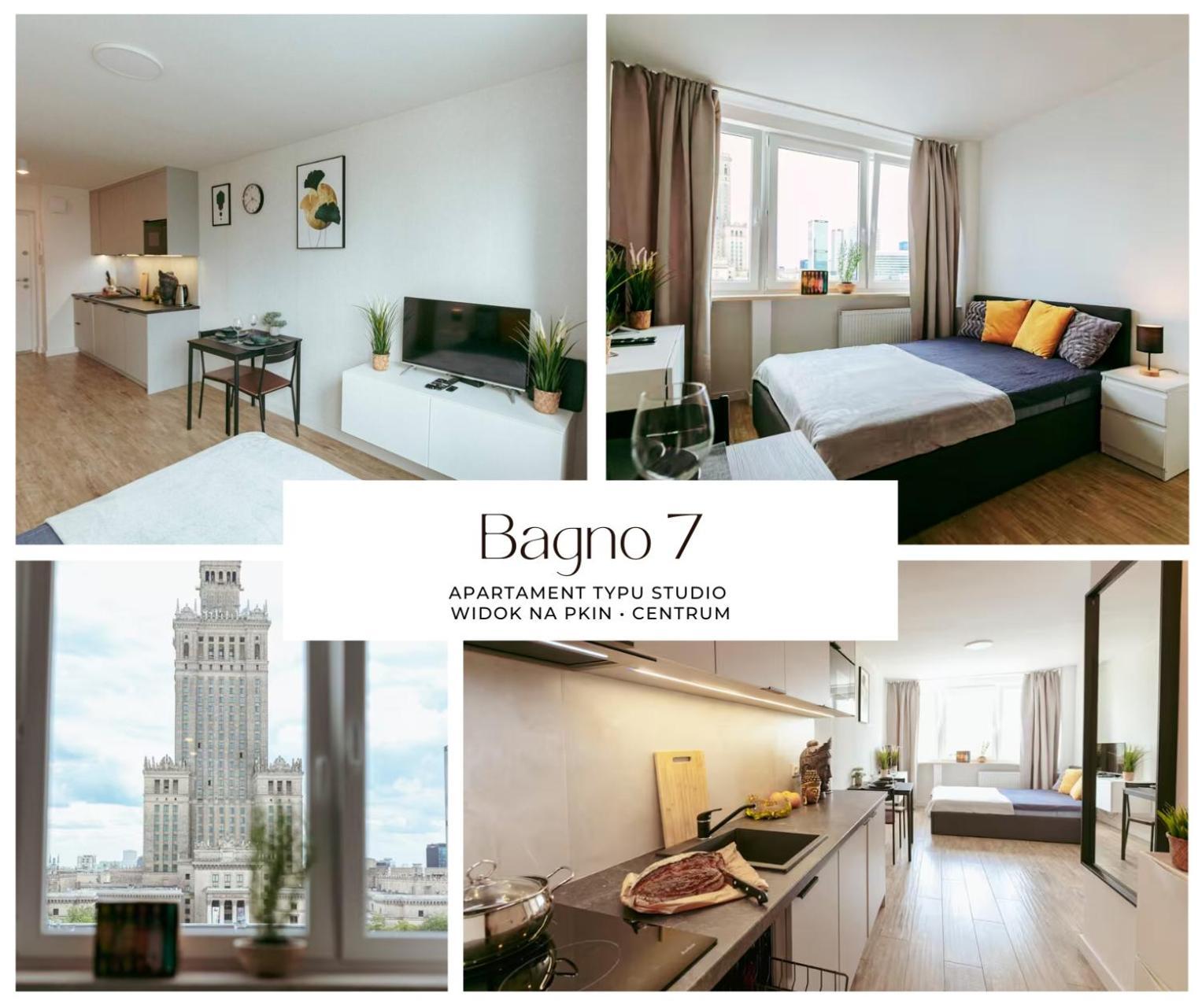 Bagno 7 - Piekny Widok Na Palac Kultury - Wifi - Smarttv 45Cali - Better Rental Warsaw Luaran gambar